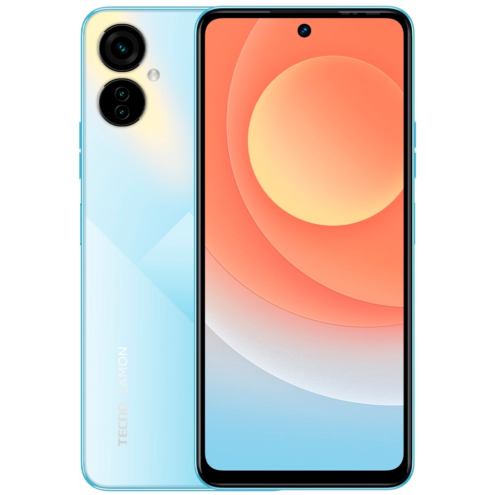 Купить Смартфон TECNO Camon 19 Neo 6/128GB Ice Mirror (белый) в ...