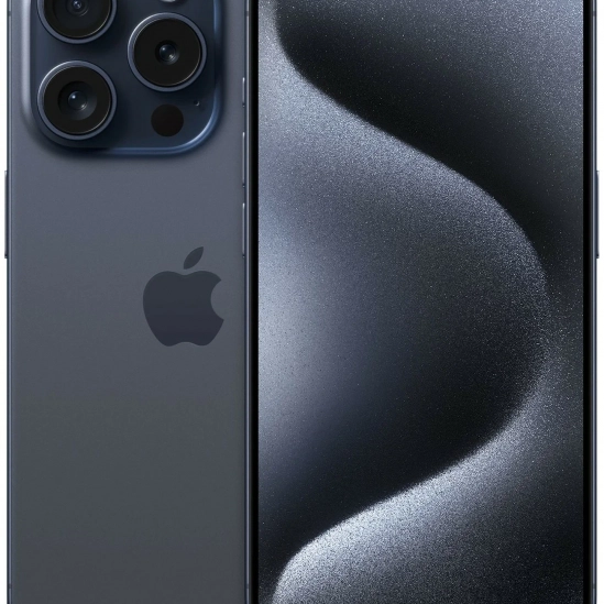 Купить Смартфон iPhone 15 Pro 128GB Blue Titanium в интернет